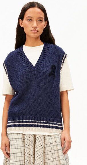 ARMEDANGELS ICONIC Å COLLEGE Damen Pullunder aus Bio-Baumwoll-Mix