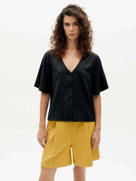 Thumbnail - thinking mu Hemdbluse - Hemp Libelula Blouse - aus Hanf & Tencel