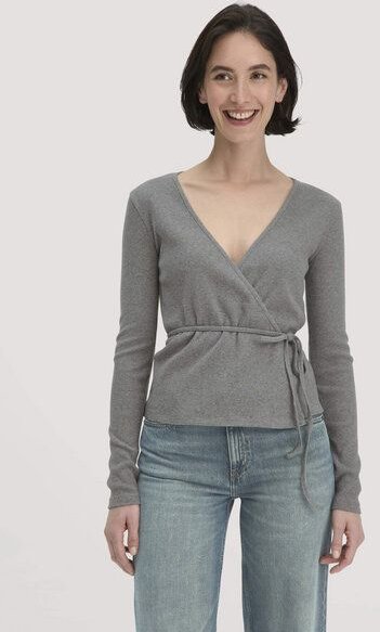 hessnatur Rib Longsleeve Slim aus Bio-Baumwolle