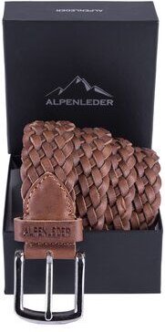 Alpenleder Gürtel FLECHTWERK