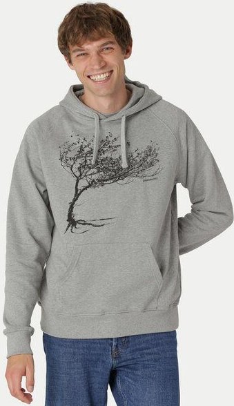 Peaces.bio - handbedruckte Biomode Bio-Herren-Kapuzensweater Windytree