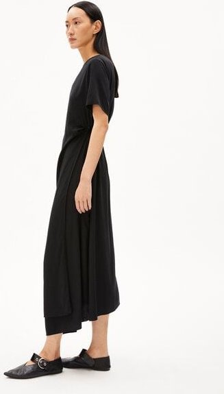 Thumbnail - ARMEDANGELS SEDISAA - Damen Webkleid Regular Fit aus TENCEL Lyocell Mix