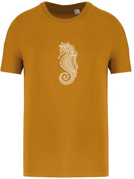 Brandless Basic Bio T-Shirt Nr.4 Seepferd 155g/m² XXS - 5 XL