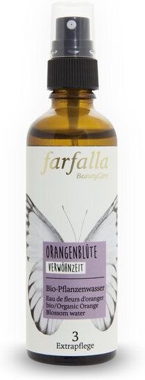 Farfalla Bio-Pflanzenwasser Orangenblüte