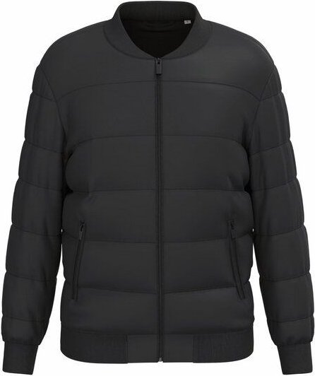 Greenspired Nachhaltige Unisex-Steppjacke mit Teddykragen 380g/m²