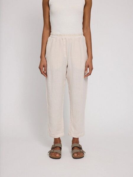 Mazine Hose - Straight Leg Linen Pants - aus 100% Leinen