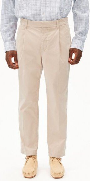 ARMEDANGELS TAAMIR PLEATED Herren Chinohose aus Bio-Baumwolle