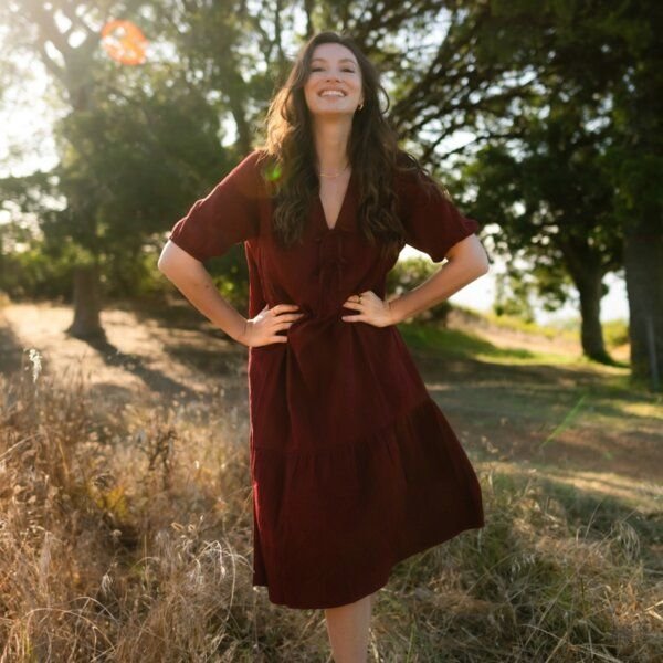 NORDLICHT Kleid Silva aus Bio-Baumwolle