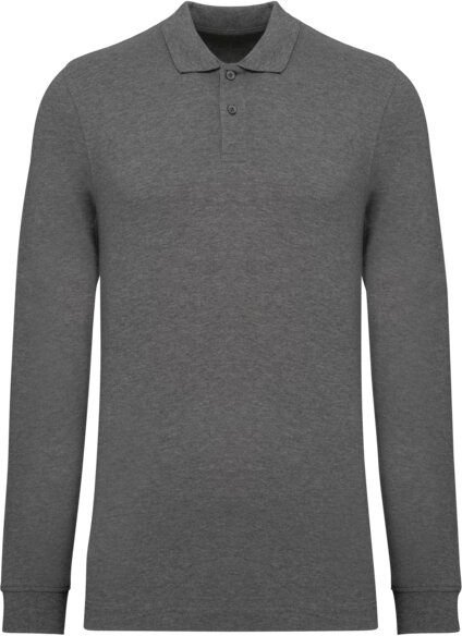 Greenspired Herren Piqué-Polohemd mit langen Ärmeln 180 g/m² XS - 4 XL