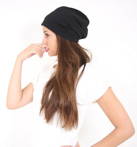 Lena Schokolade Mütze schwarz