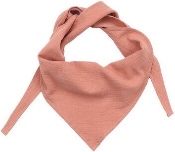 Baby Halstuch GOTS-zertifiziert aus Bio-Baumwolle rosa – Dreieckstuch von Walkiddy