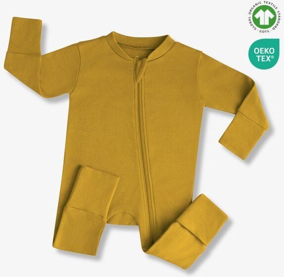 Elsara Mitwachsender Babystrampler Bio-Baumwolle 100% GOTS