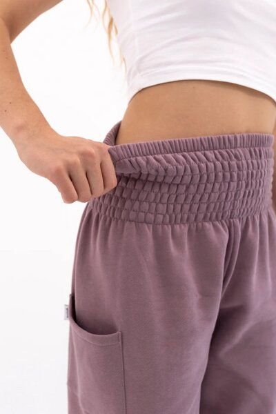 paigh Warme Loungewear Haremshose Pflaume