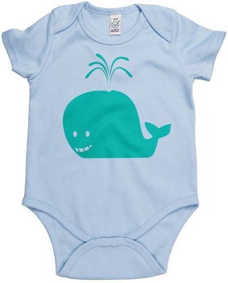 HANDGEDRUCKT "Wal" Baby Body