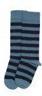 grödo Kinder Ringel-Kniestrümpfe Bio-Schurwolle/Bio-Baumwolle