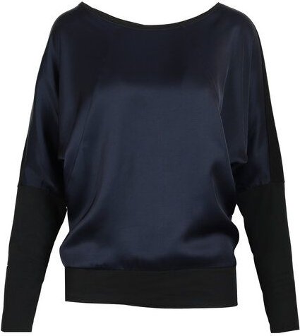 LASALINA LINDA aus Ecovero Viskose und Bio Baumwolle - Blusenlangarmshirt