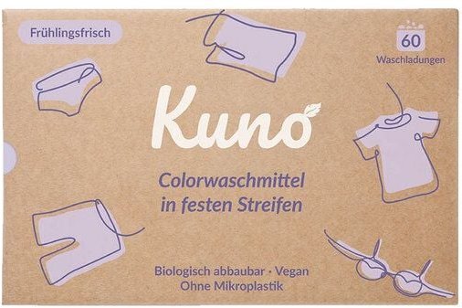 Kuno 60er Color Waschmittelstreifen für bunte Kleidung