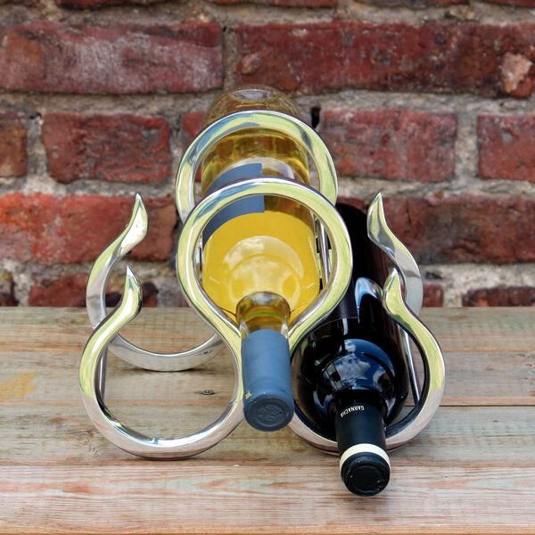 Mitienda Shop Weinflaschenhalter aus Zinn "New York"