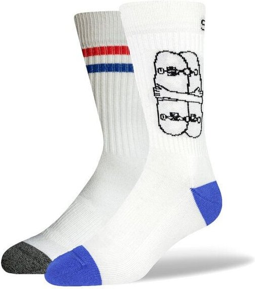 SOXN DOPPELPACK SKATEBOARD / Skate Socken / Bio-Baumwolle