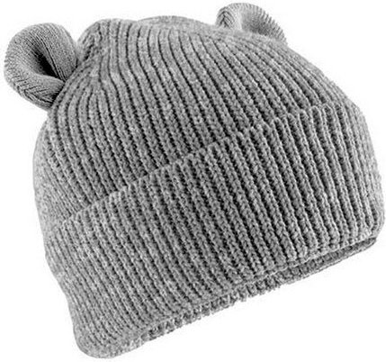Beechfield Baby Bear Beanie Wintermützen Baby Mütze mit Bärenohren
