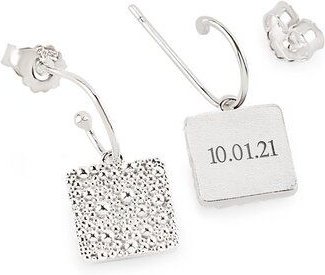 Verdelia Personalisierte Creolen Ohrringe – Fairmined Schmuck