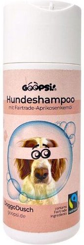 GOOPSI Veganes Hundeshampoo / Shampooseife mit Aprikosenkernöl - 150ml