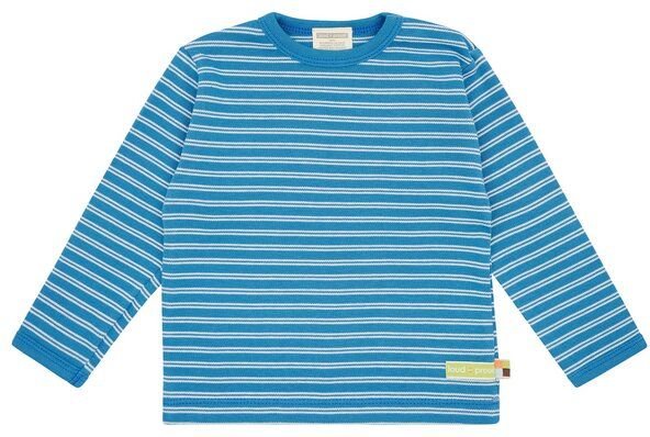 loud + proud Babys & Kinder Shirt langarm gestreift, GOTS-zertifiziert
