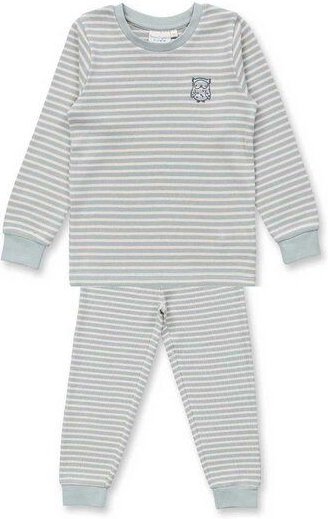 sense-organics Sense Organics Kinder Ringel Pyjama Waffel-Jersey Bio Baumwolle