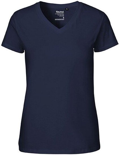 Neutral® Damen T-Shirt von Neutral Bio Baumwolle V-Neck