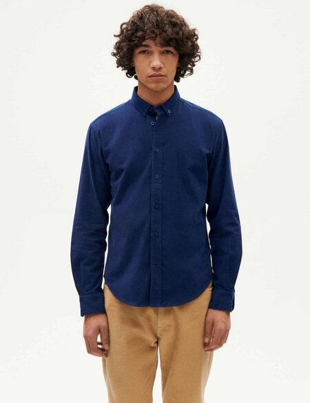 thinking mu Kordhemd Ant Shirt Microcorduroy