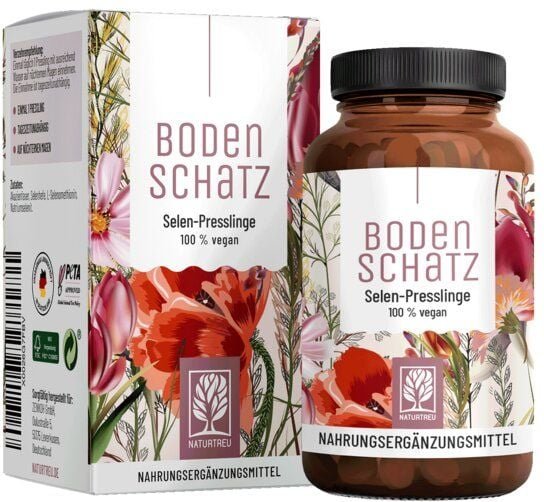 200 μg Selen 3 Formen 270 vegane Presslinge Bodenschatz Naturtreu®