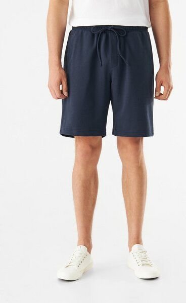 Givn Berlin Sweatshorts GBPASCAL aus Bio-Baumwolle mit elastischem Bund - Midnight Blue