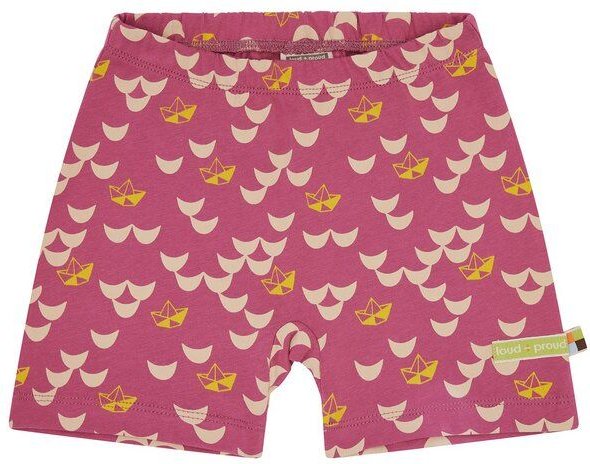 loud + proud Babys & Kinder Short Druck, GOTS-zertifiziert