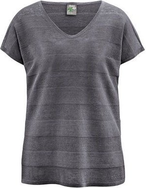 Hempage Damen Strick T-Shirt 100% Hanf