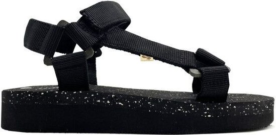 Vegane "thies ® Eco Trek" Sandale aus recyceltem Kunststoff und Grasplast