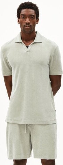 Thumbnail - ARMEDANGELS MAARKOS POLO TERRY Herren Sweatshirt aus Bio-Baumwolle