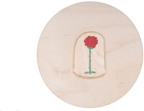 BeWooden Holzdekoration Rose des Kleinen Prinzen