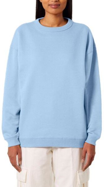 YTWOO Modernes Oversized Damen Crewneck Sweatshirt aus 100% Biobaumwolle
