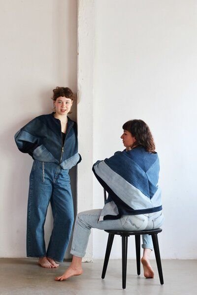 Bridge&Tunnel Blouson minimal blue