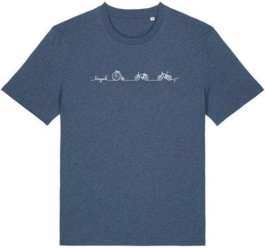 Brandless Basic Bio Unisex T-Shirt Bicycle Line 180g/m² XXS - 3 XL