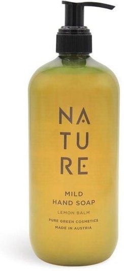 4betterdays Mild Hand Soap 'Lemon Balm' | Kunststoffgebinde mit Pumpfunktion