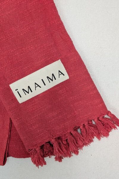 ÏMAIMA Amba Schal aus Bio- Baumwolle