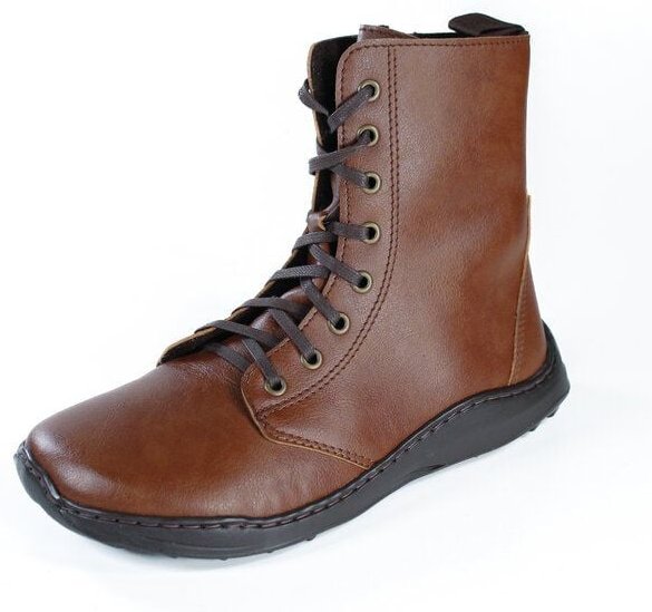 Fairticken Vegane Barefoot Stiefel BOGADO gefüttert mit Reißerverschluß (Microfaser)