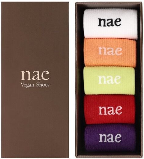 Nae Vegan Shoes NAE Animal Friendly Socks - Pack 5