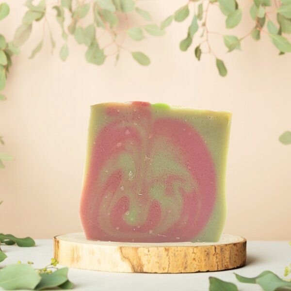 Thumbnail - Kleine Auszeit Manufaktur Duschbutter Erdbeer Rhabarber - vegan, palmölfrei und plastikfrei