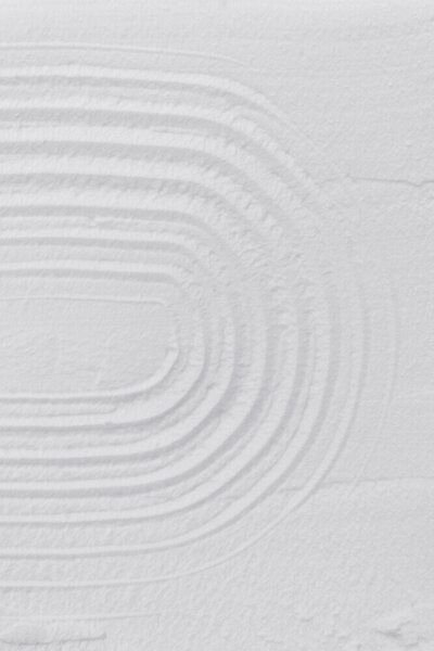 Photocircle Poster / Leinwandbild - white textures 1 - minimal RAINBOW