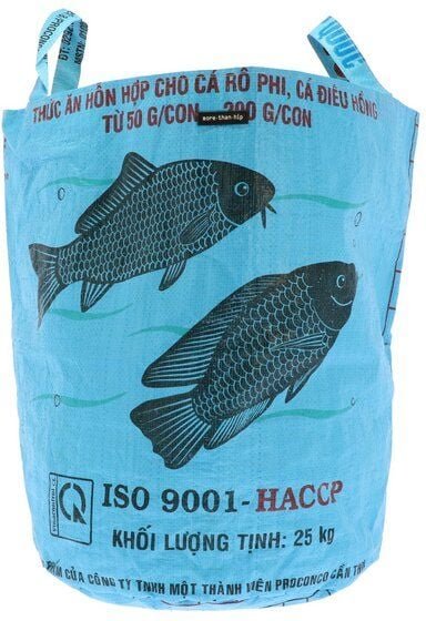 MoreThanHip Wäschesack aus recycelten Zement- oder Tierfüttersäcken - Kamali