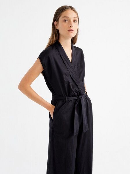 thinking mu Malawi Jumpsuit Black