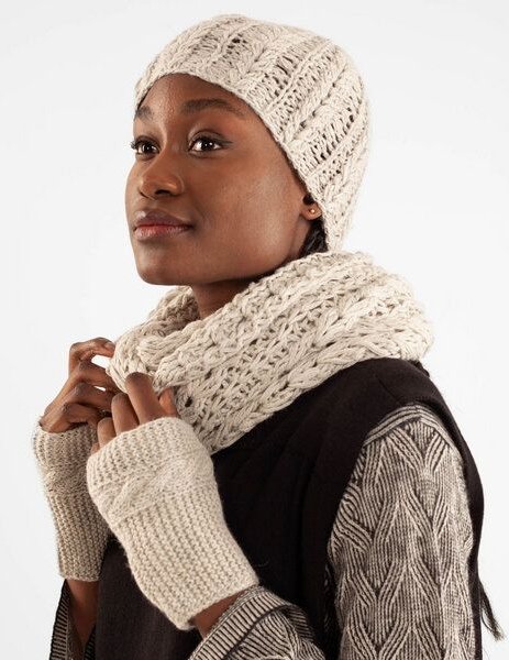 Alma & Lovis Strickmütze aus Baby-Alpaka | Crochet Cap