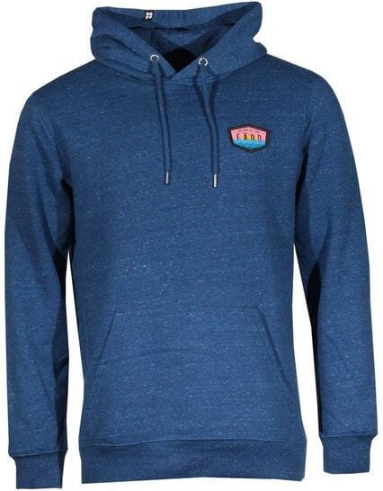 FÄDD Herren Sweatshirt Hoodie aus Bio-Baumwolle "Sandaun Pätsch" Blau
